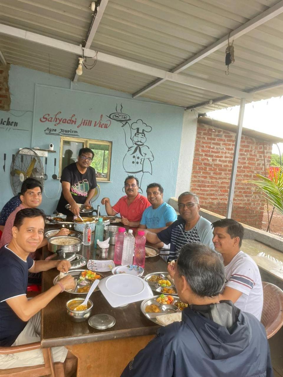 Sahaydri Hill View Agro Tourism - Farm Resort Ghātghar Exteriör bild
